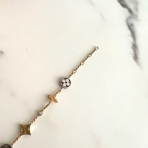 AUTHENTIC LOUIS VUITTON IDYLLE BLOSSOM BRACELET - Picture 5 of 6